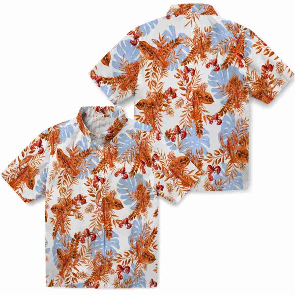 Crawfish Tropical Leaves Hawaiian Shirt Latest Model