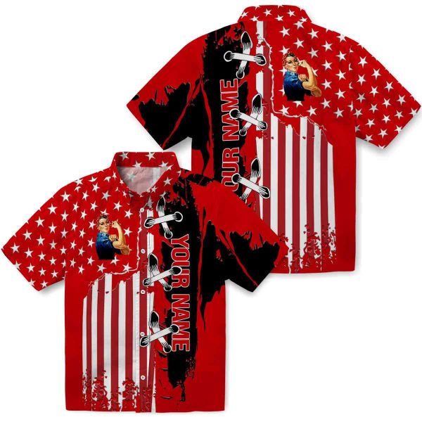 Custom 40s Stitched Flag Hawaiian Shirt Latest Model