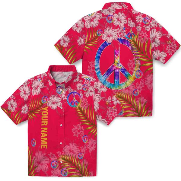 Custom 60s Hibiscus Print Hawaiian Shirt Latest Model