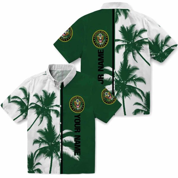 Custom Army Palm Trees Hawaiian Shirt Latest Model