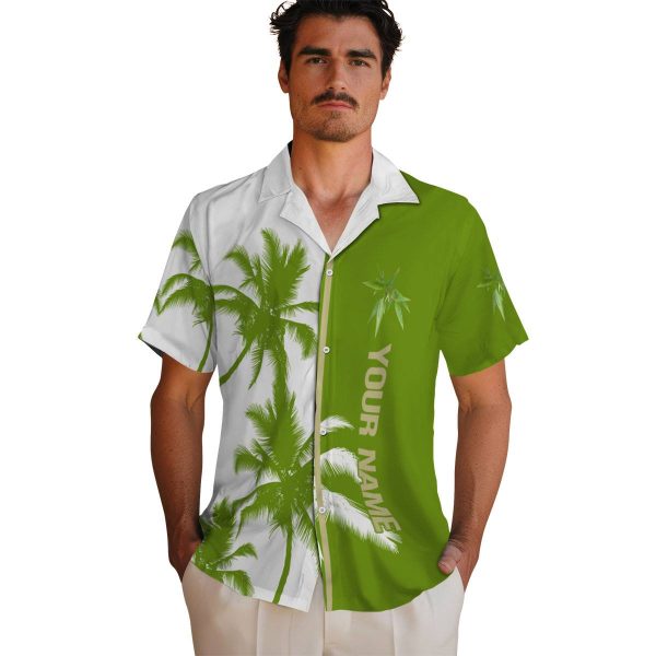 Custom Bamboo Palm Trees Hawaiian Shirt High quality