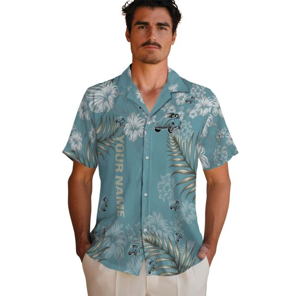 Custom Car Hibiscus Print Hawaiian Shirt High quality