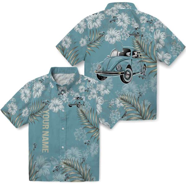 Custom Car Hibiscus Print Hawaiian Shirt Latest Model