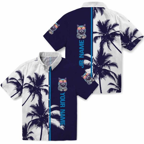 Custom Cat Palm Trees Hawaiian Shirt Latest Model