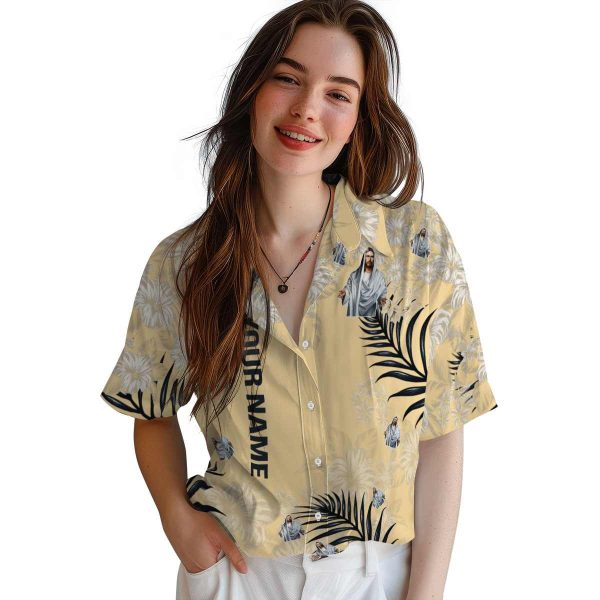 Custom Christian Hibiscus Print Hawaiian Shirt Trendy