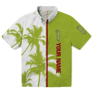 Custom Corn Palm Trees Hawaiian Shirt Best selling