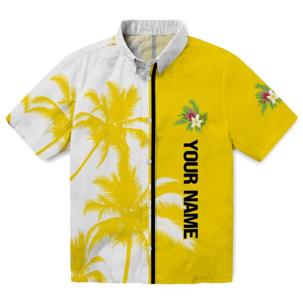 Custom Floral Palm Trees Hawaiian Shirt Best selling