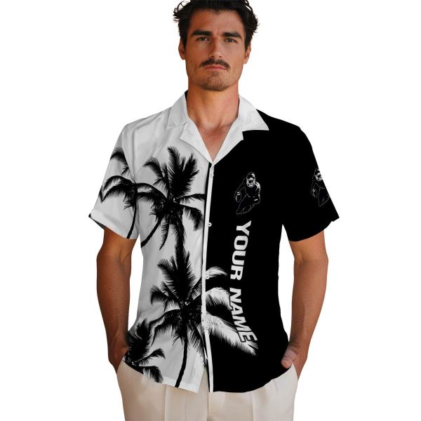 Custom Football Palm Trees Hawaiian Shirt High quality