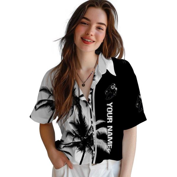 Custom Football Palm Trees Hawaiian Shirt Trendy