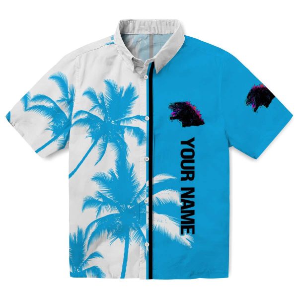 Custom Godzilla Palm Trees Hawaiian Shirt Best selling