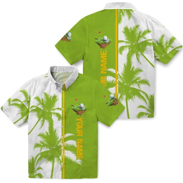 Custom Golf Palm Trees Hawaiian Shirt Latest Model