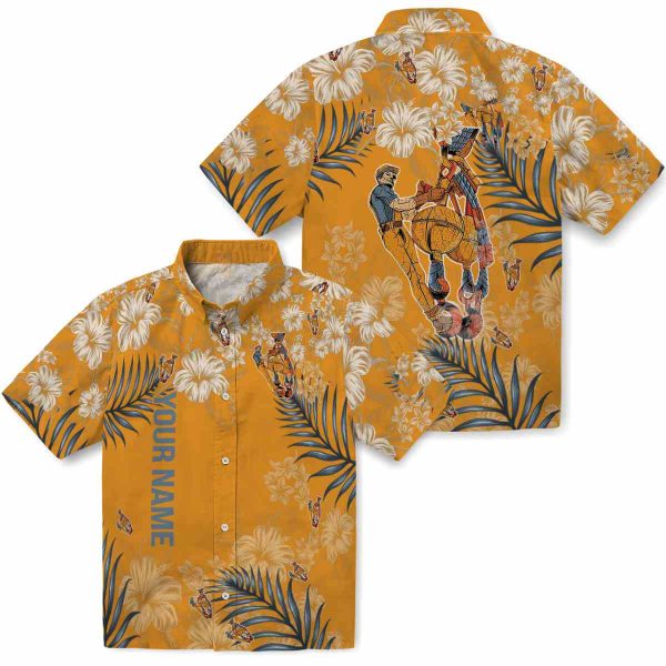 Custom Ironworker Hibiscus Print Hawaiian Shirt Latest Model