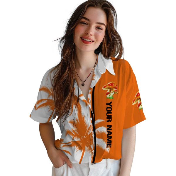 Custom Mushroom Palm Trees Hawaiian Shirt Trendy