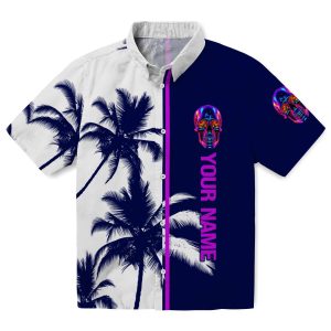 Custom Neon Palm Trees Hawaiian Shirt Best selling