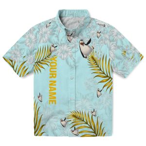 Custom Penguin Hibiscus Print Hawaiian Shirt Best selling