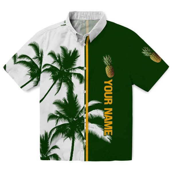 Custom Pineapple Palm Trees Hawaiian Shirt Best selling