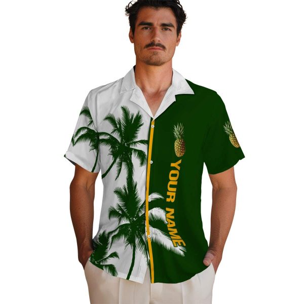 Custom Pineapple Palm Trees Hawaiian Shirt High quality