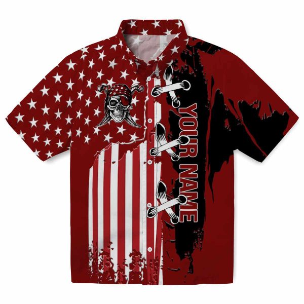 Custom Pirate Stitched Flag Hawaiian Shirt Best selling