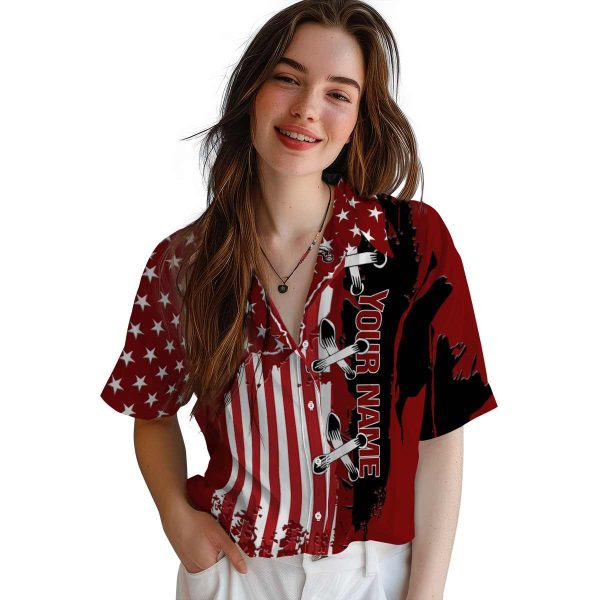 Custom Pirate Stitched Flag Hawaiian Shirt Trendy