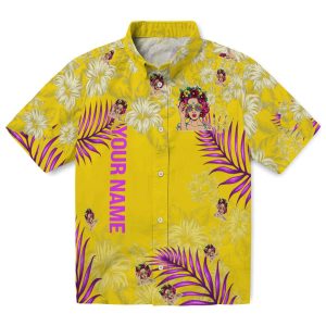Custom Pop Hibiscus Print Hawaiian Shirt Best selling