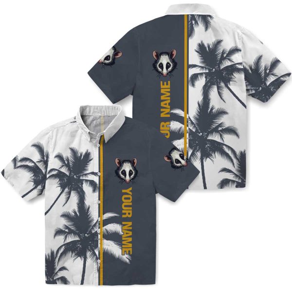 Custom Possum Palm Trees Hawaiian Shirt Latest Model