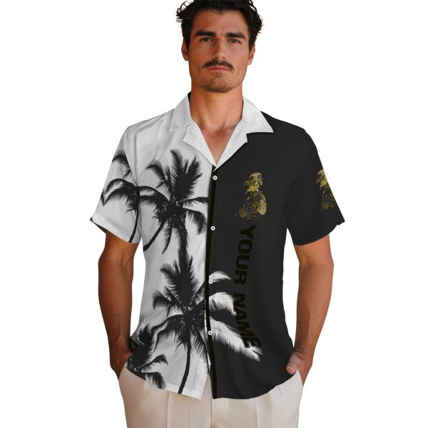 Custom Tactical Palm Trees Hawaiian Shirt High quality