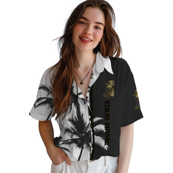 Custom Tactical Palm Trees Hawaiian Shirt Trendy