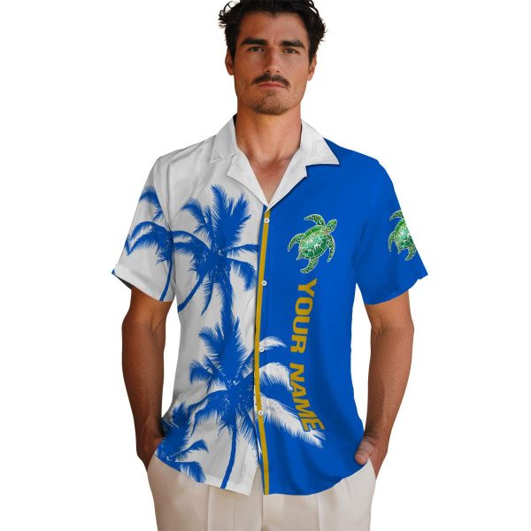 Custom Tribal Palm Trees Hawaiian Shirt High quality 1