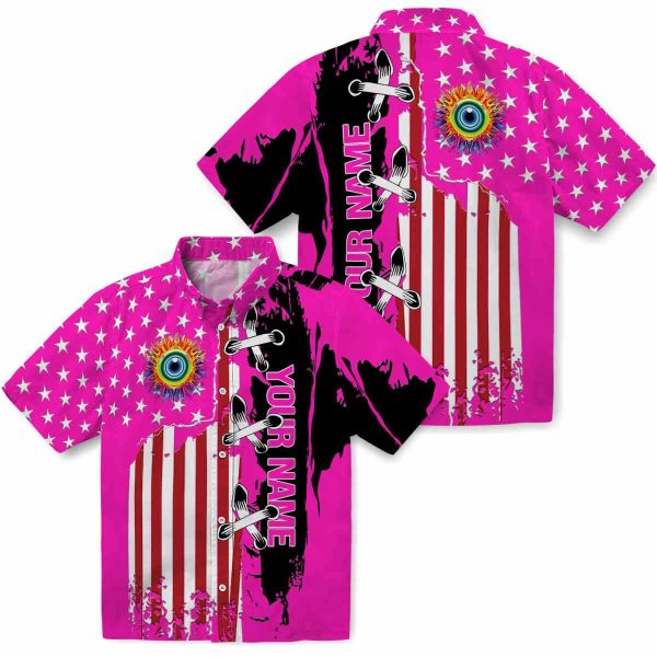 Custom Trippy Stitched Flag Hawaiian Shirt Latest Model