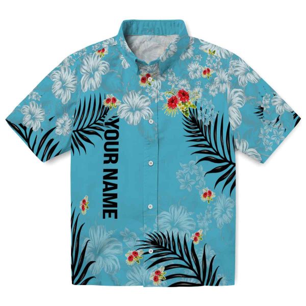 Custom Tropical Hibiscus Print Hawaiian Shirt Best selling 1