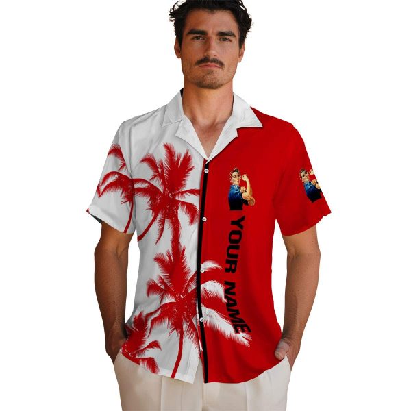 Customized 40s Palm Trees Hawaiian Shirt High quality