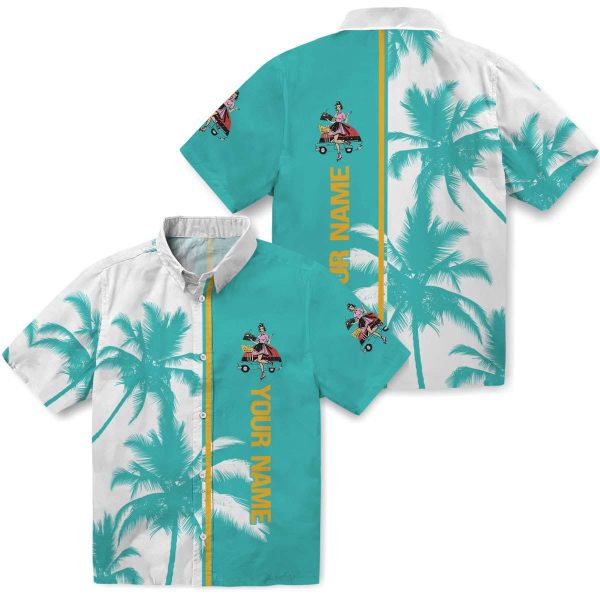 Customized 50s Palm Trees Hawaiian Shirt Latest Model