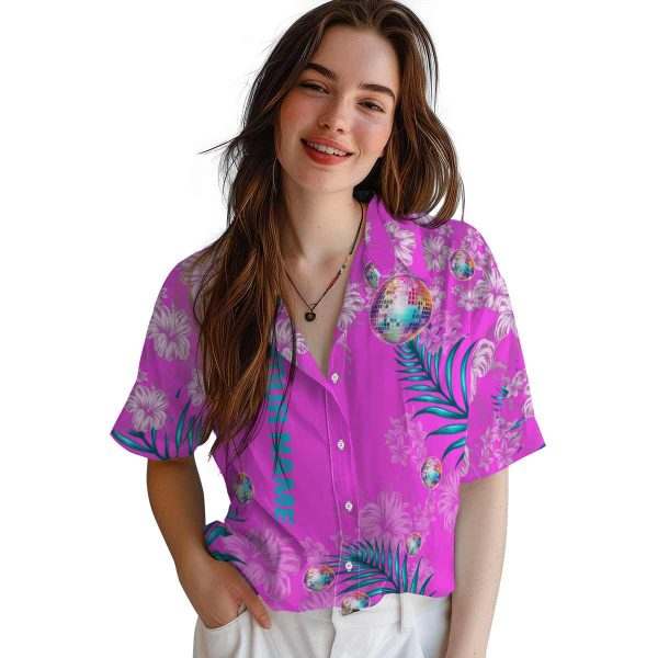 Customized 70s Hibiscus Print Hawaiian Shirt Trendy