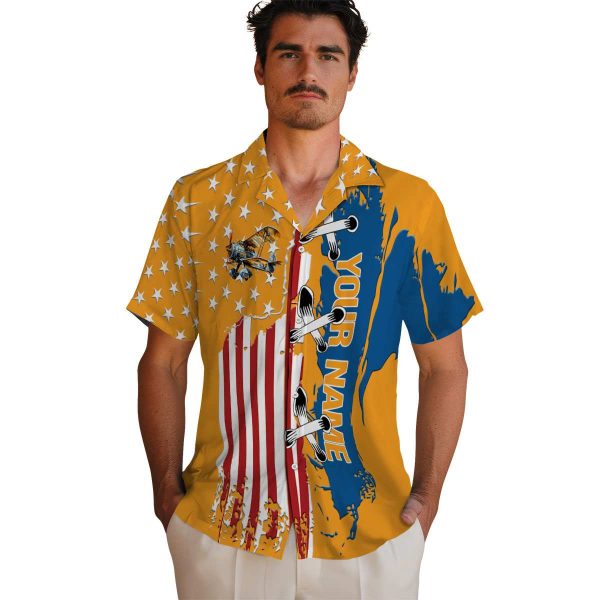 Customized Airplane Stitched Flag Hawaiian Shirt High quality