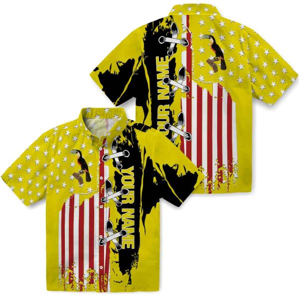 Customized Bird Stitched Flag Hawaiian Shirt Latest Model