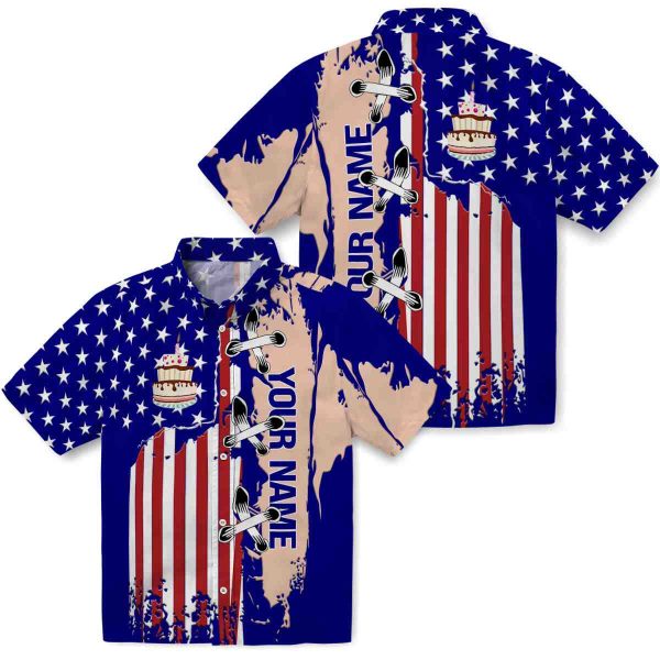 Customized Birthday Stitched Flag Hawaiian Shirt Latest Model