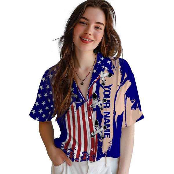 Customized Birthday Stitched Flag Hawaiian Shirt Trendy