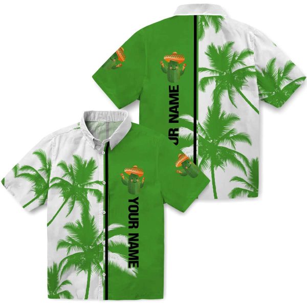 Customized Cactus Palm Trees Hawaiian Shirt Latest Model