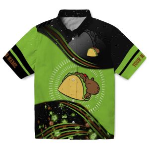 Customized Capybara Abstract Waves Hawaiian Shirt Best selling