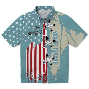 Customized Car Stitched Flag Hawaiian Shirt Best selling