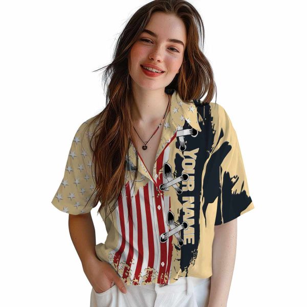 Customized Christian Stitched Flag Hawaiian Shirt Trendy