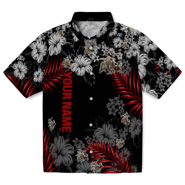 Customized Dinosaur Hibiscus Print Hawaiian Shirt Best selling