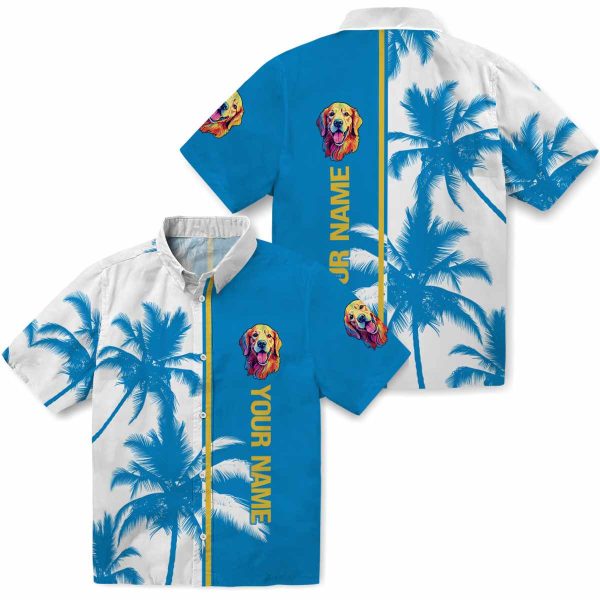 Customized Dog Palm Trees Hawaiian Shirt Latest Model