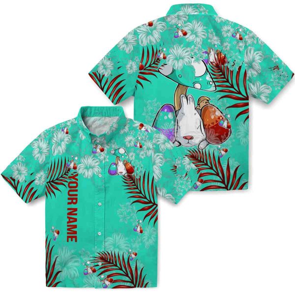 Customized Easter Hibiscus Print Hawaiian Shirt Latest Model