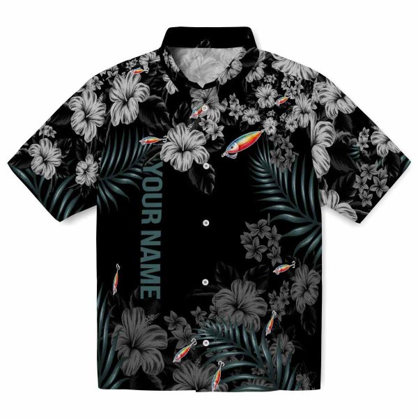 Customized Fishing Hibiscus Print Hawaiian Shirt Best selling