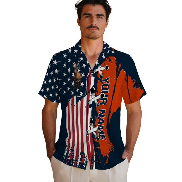 Customized Goat Stitched Flag Hawaiian Shirt High quality