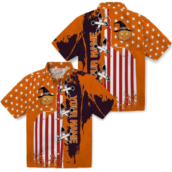 Customized Halloween Stitched Flag Hawaiian Shirt Latest Model