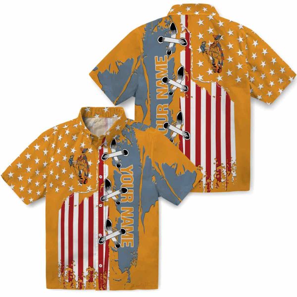 Customized Ironworker Stitched Flag Hawaiian Shirt Latest Model