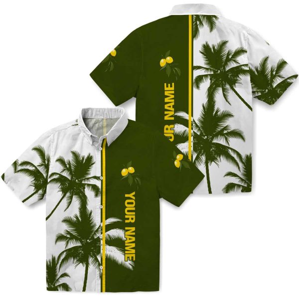 Customized Lemon Palm Trees Hawaiian Shirt Latest Model