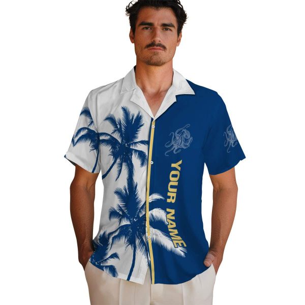 Customized Octopus Palm Trees Hawaiian Shirt High quality